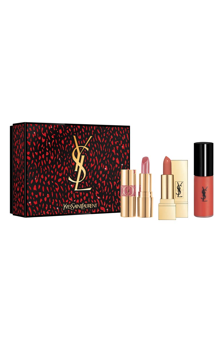 Yves Saint Laurent Mini Lip Wardrobe, Main, color,