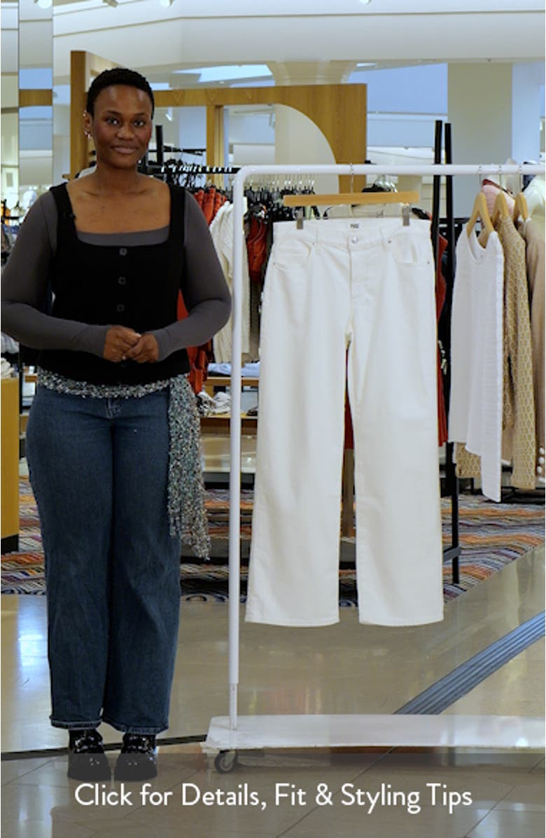 Dana Low Rise Relaxed Straight Leg Jeans, sales video thumbnail