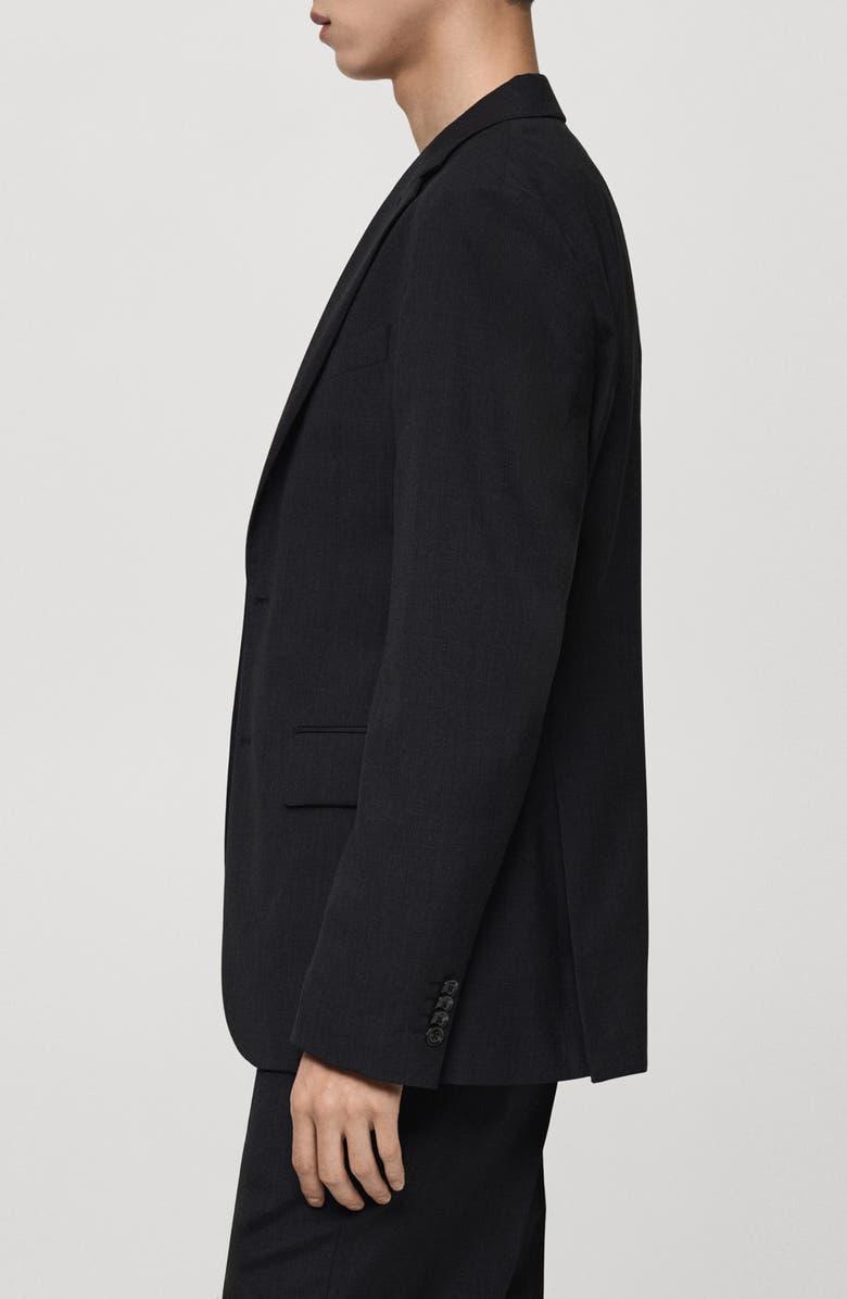MANGO Slim Fit Virgin Wool Suit Blazer, Alternate, color, 