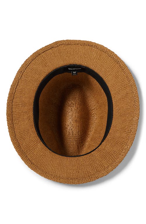 Brixton Roma Straw Fedora