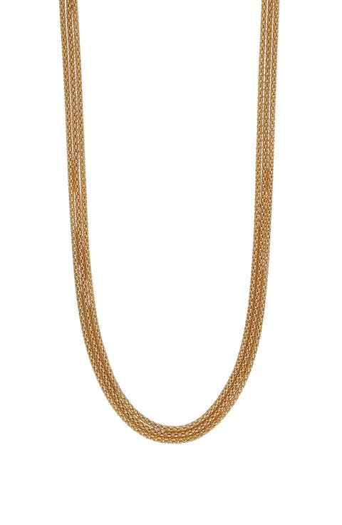 14K Gold Layered Chain Necklace (Nordstrom Exclusive)