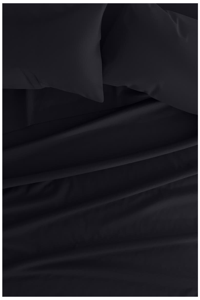 Premium Ultra Soft 4-Piece Bed Sheets Set, Alternate, color, BLACK