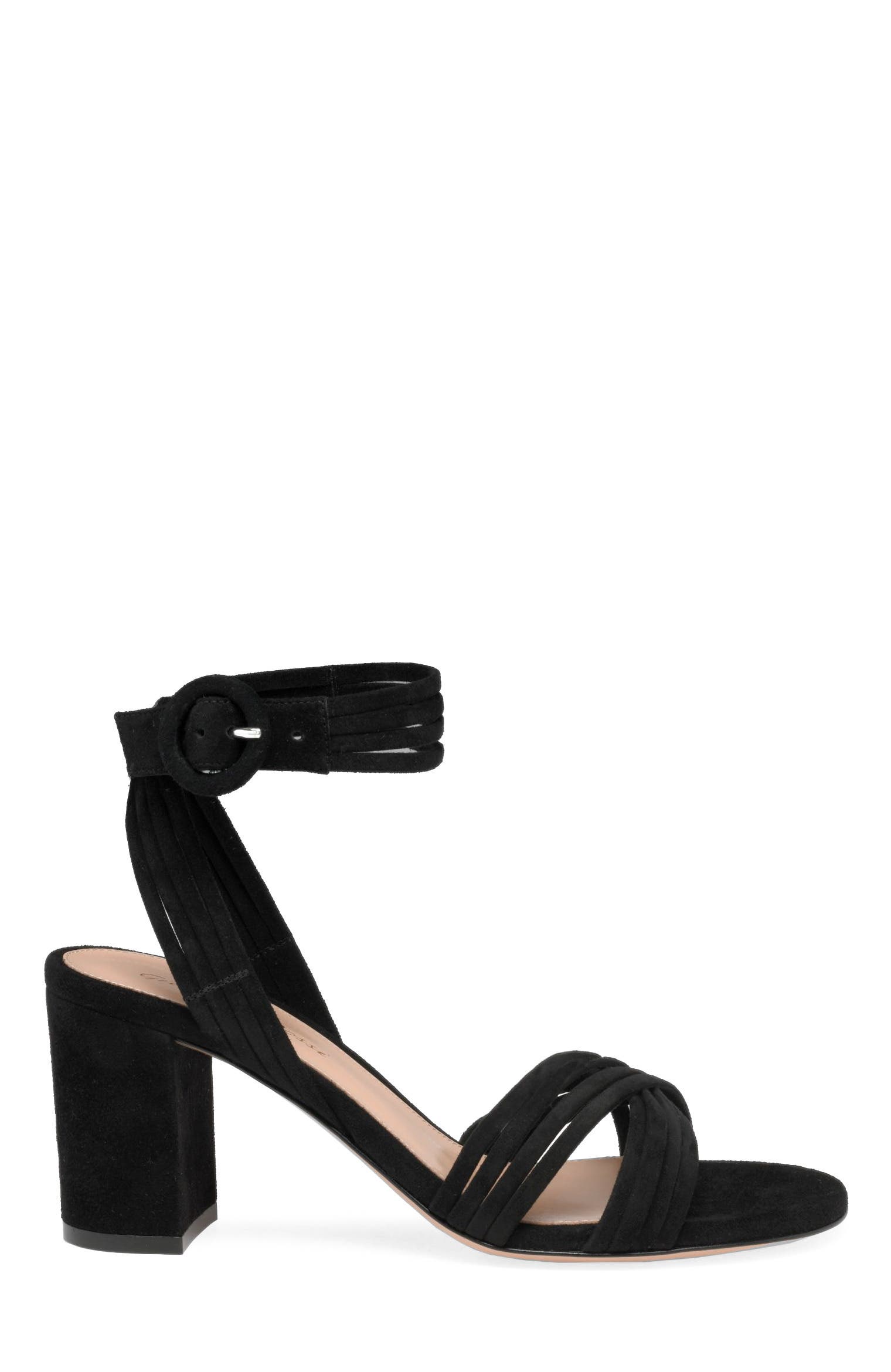 Lianne Sandals, Main, color, Black Suede