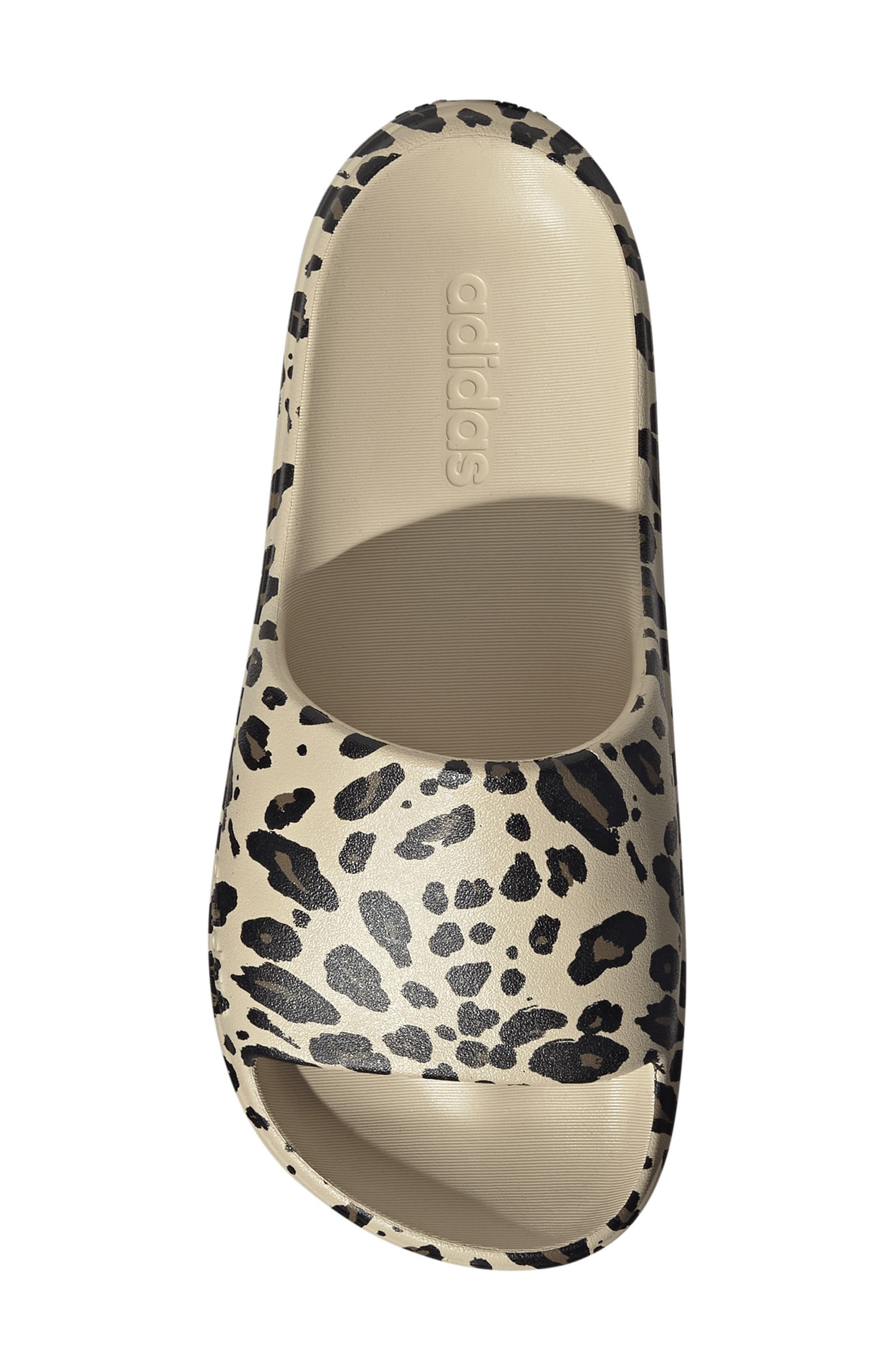 Gender Inclusive Adilette Lumia Slide Sandal, Alternate, color, CRYSTAL LINEN/ BLACK/ KHAKI
