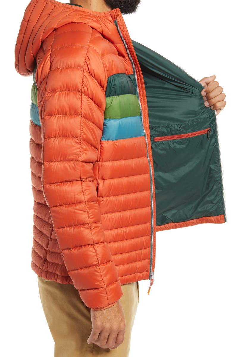 Cotopaxi Fuego Hooded Water Resistant Down Jacket, Alternate, color, 