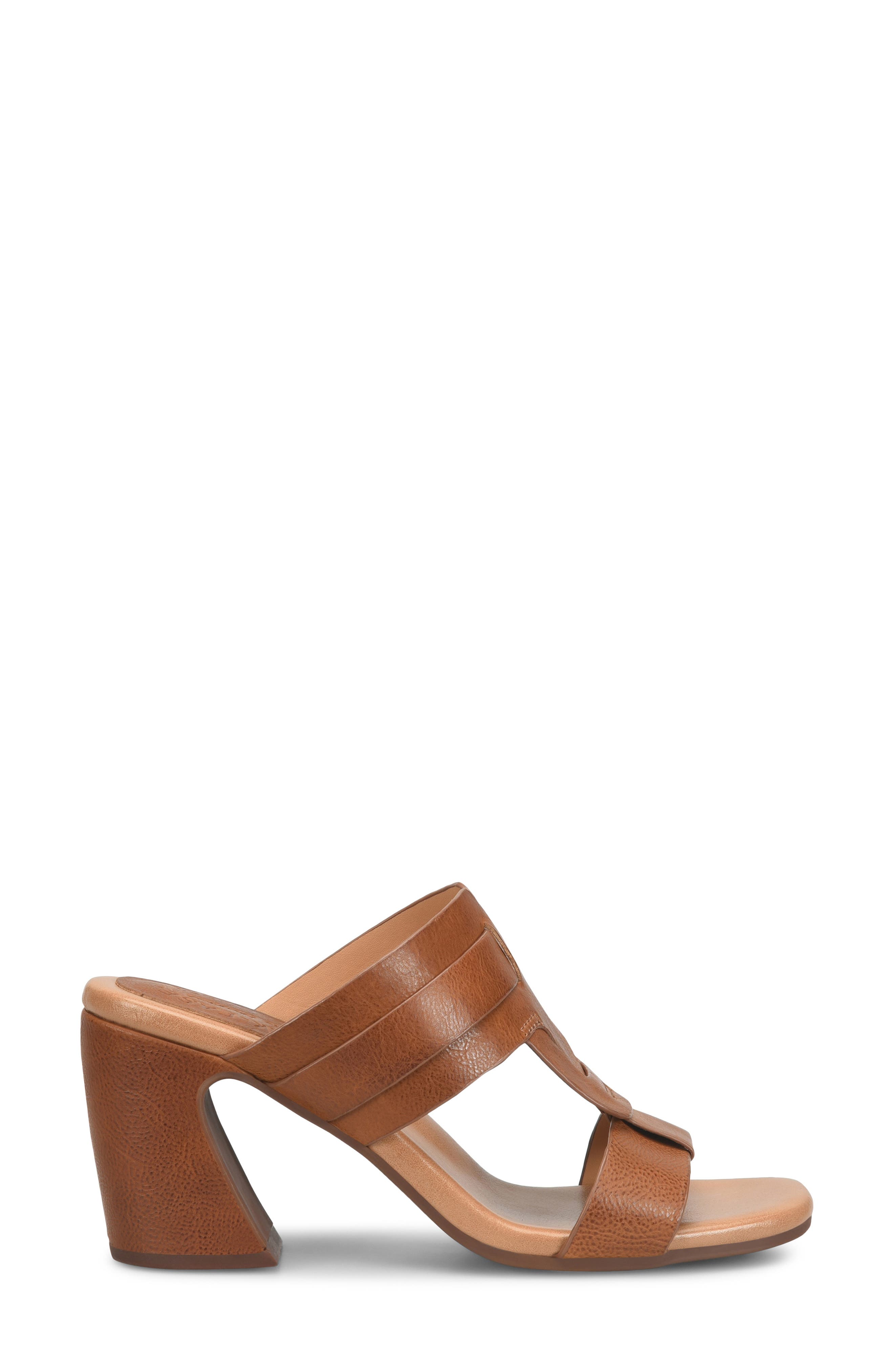 Brynn Mule Sandal, Alternate, color, TAN LEATHER