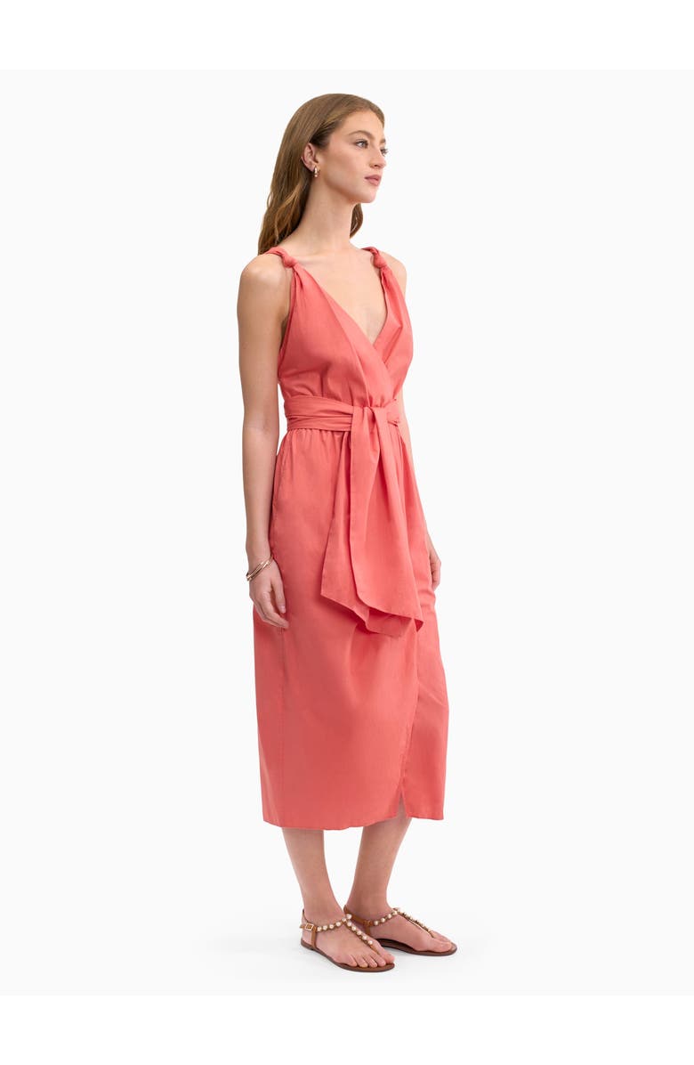 Rebecca Taylor Brielle Poplin Dress, Alternate, color, Coral Blush