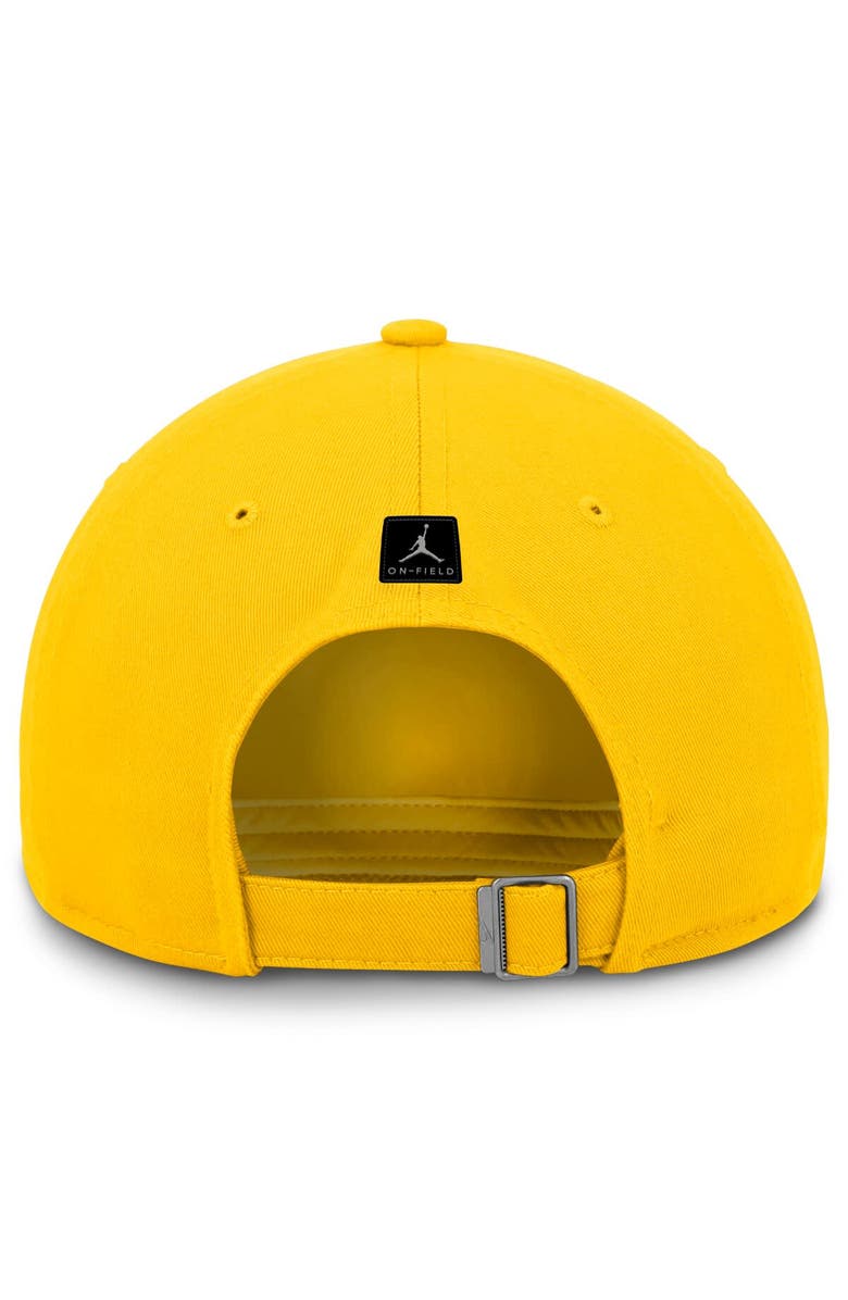 Jordan Brand Men's Jordan Brand Maize Michigan Wolverines Club Tri-Glide Adjustable Hat, Alternate, color, Maize