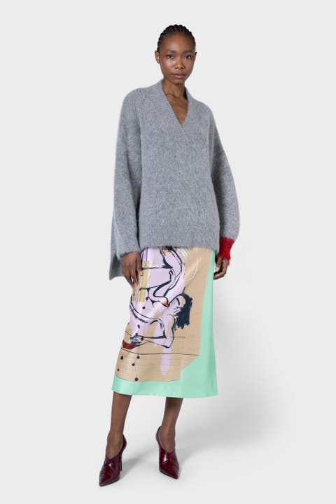 Tehla V-Neck Knitted Sweater