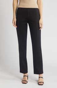Hue Pull-On Ponte Knit Leggings