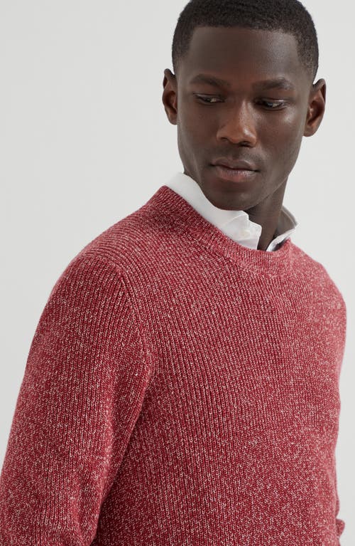 Brunello Cucinelli Versatile Ribbed Crew Neck Knit