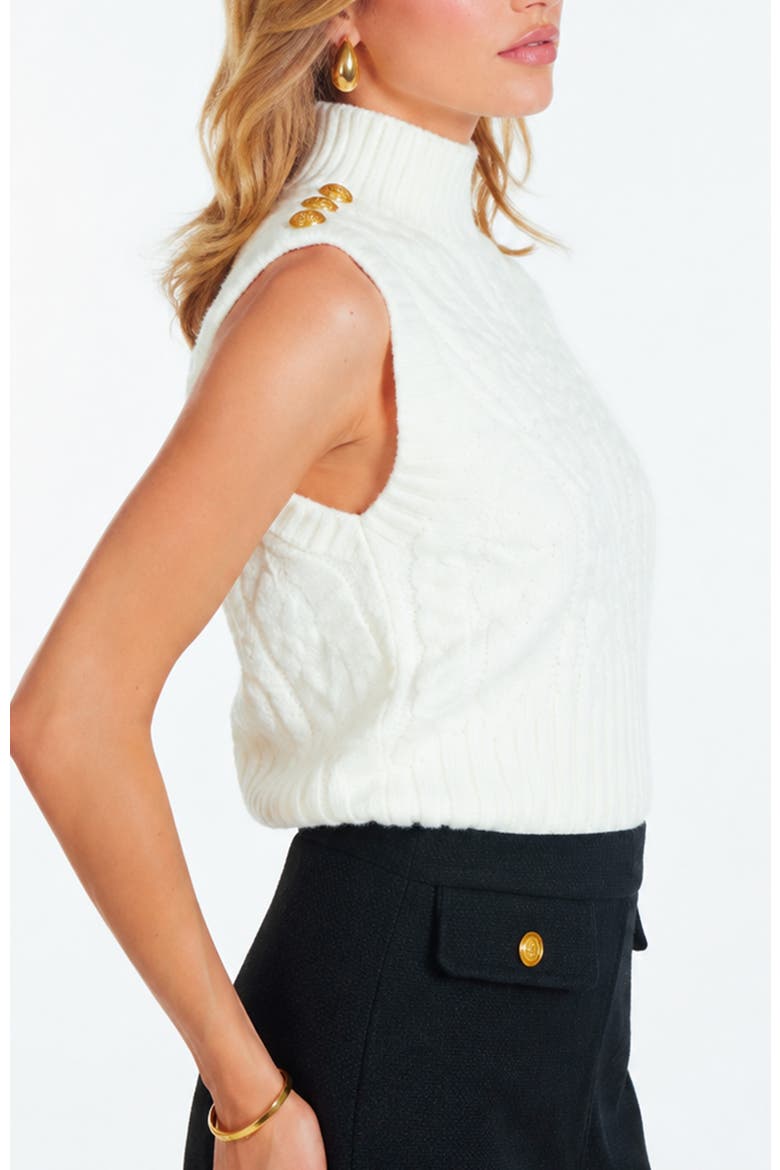 Reeves Cable Sweater, Alternate, color, Ivory