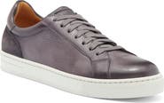 Magnanni Grey Leather Sneaker