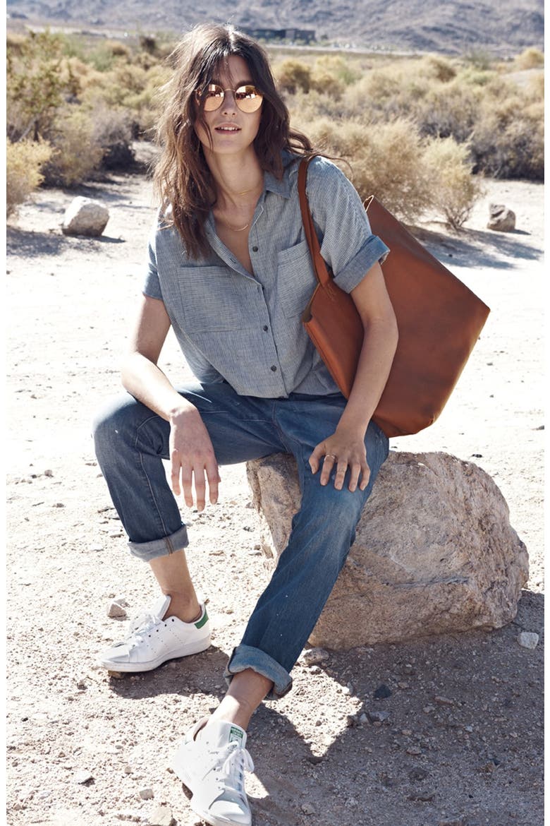 'Courier - Lilydale Stripe' Shirt, Alternate, color, BENGALI INDIGO