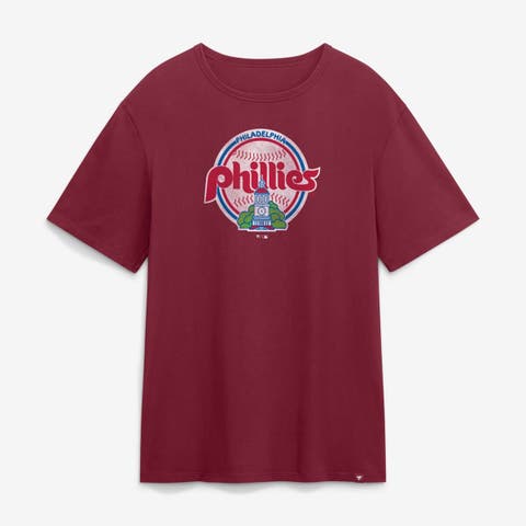 Men's Fanatics Burgundy Philadelphia Phillies Alternate Logo Legacy T-Shirt