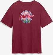 FANATICS Men's Fanatics Burgundy Philadelphia Phillies Alternate Logo Legacy T-Shirt