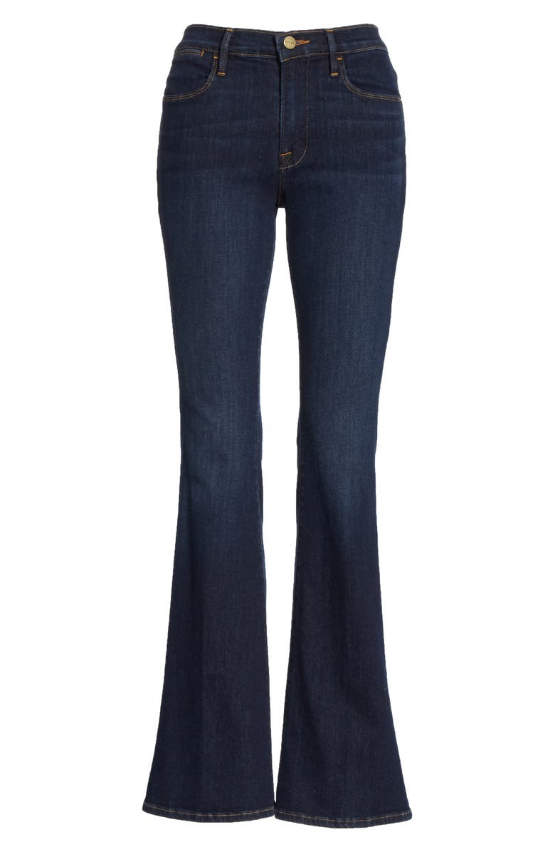 FRAME Le Pixie High Waist Flare Jeans, Alternate, color, Sutherland
