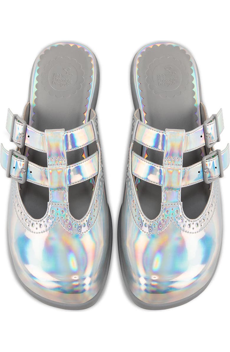Hot Chocolate Design Chrome Crush Clog, Alternate, color, Chrome Crush