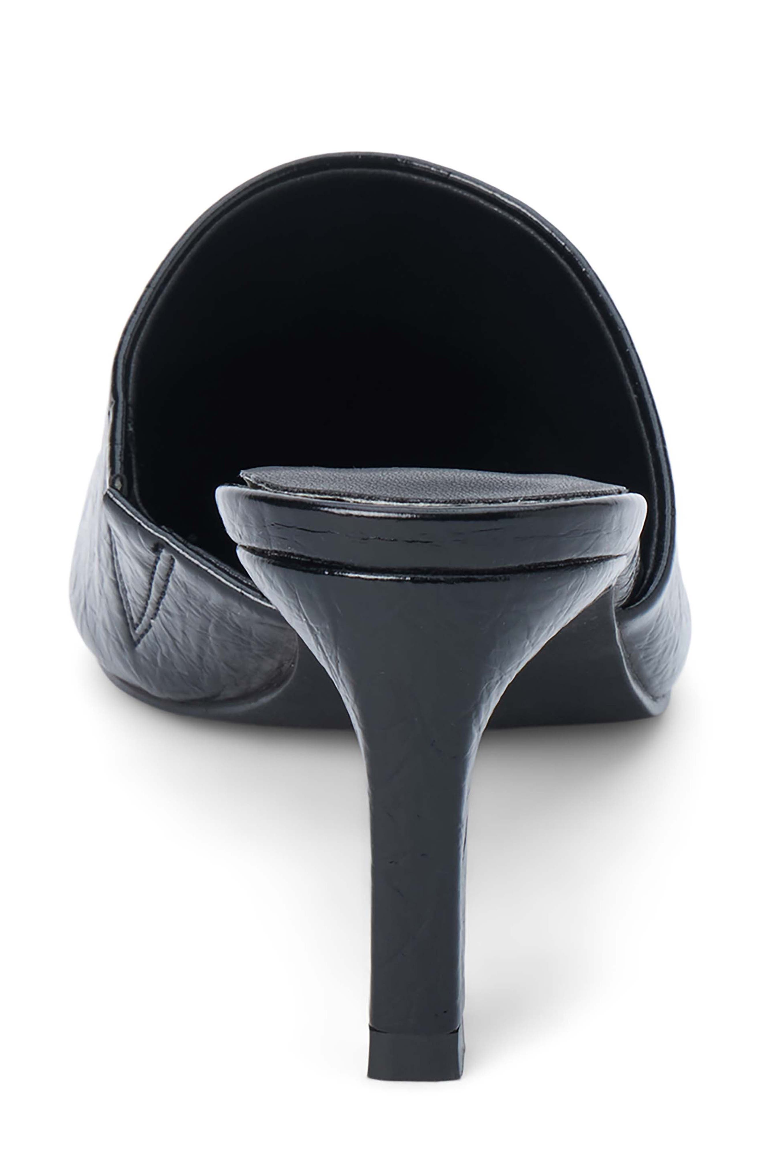 Matisse Garret Pointed Toe Mule, Alternate, color, Black