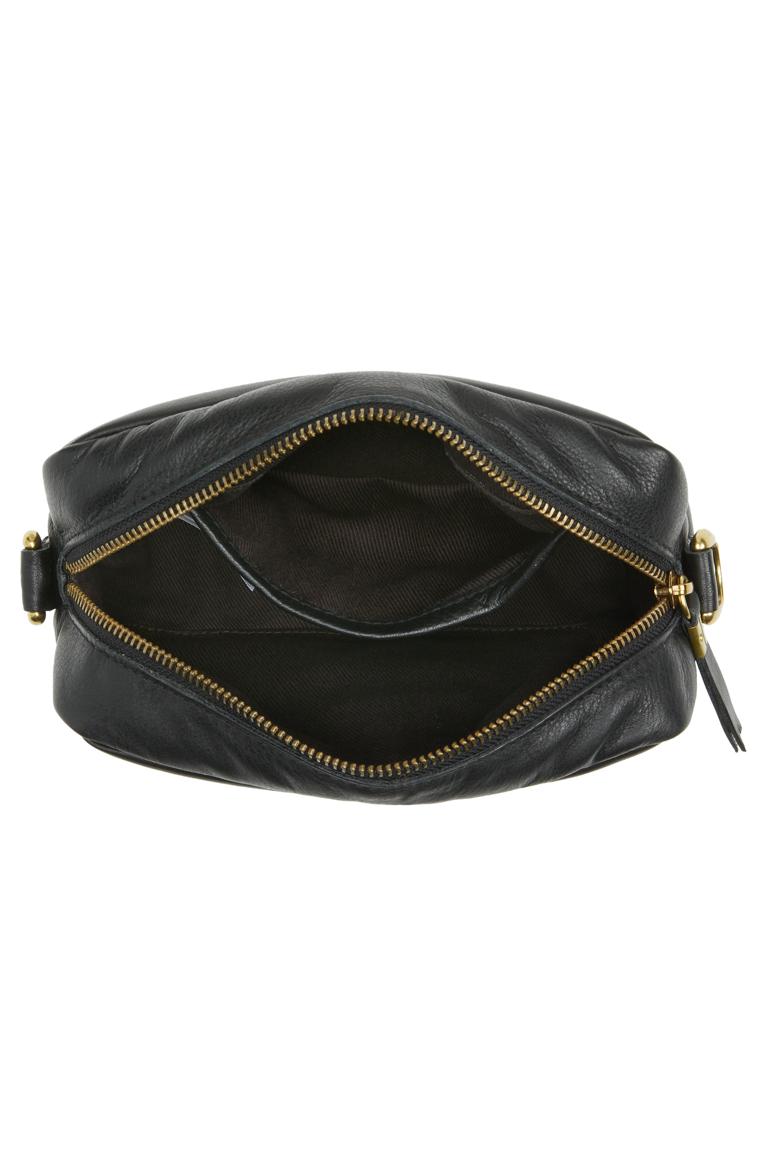 Madewell The Transport Leather Camera Bag: Puff Edition, Alternate, color, 
