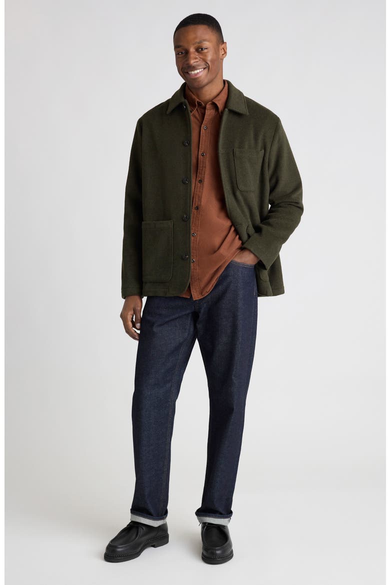 Cotton Corduroy Button-Down Shirt, Alternate, color, TORTOISE SHELL - 19-1241 TCX