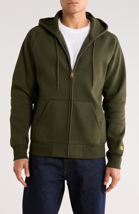 Chase Cotton Blend Zip-Up Hoodie