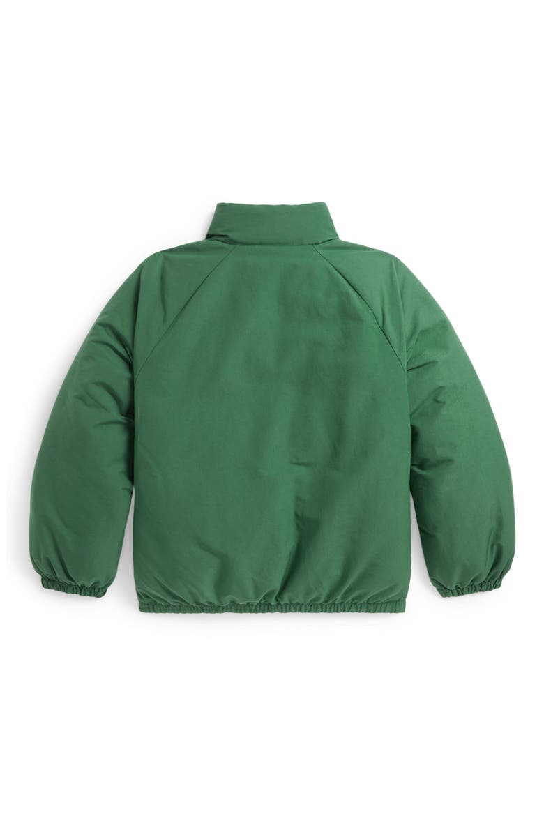 Kids' Down & Feather Fill Bomber Jacket, Alternate, color, VERANO GREEN