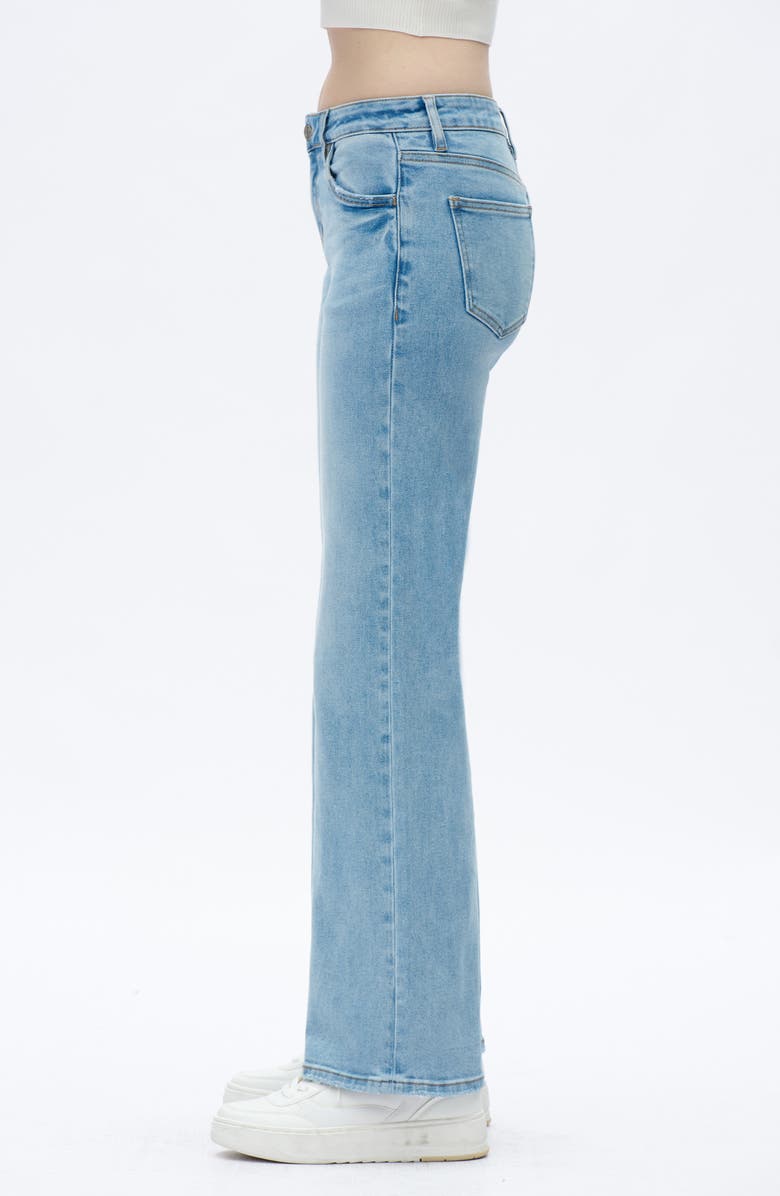 Bayeas Mid Rise Wide Leg Jeans, Alternate, color, Fresh Blue