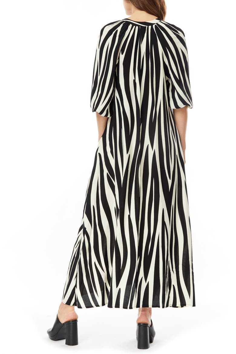 Lauren Maxi Dress, Alternate, color, CONTRAST