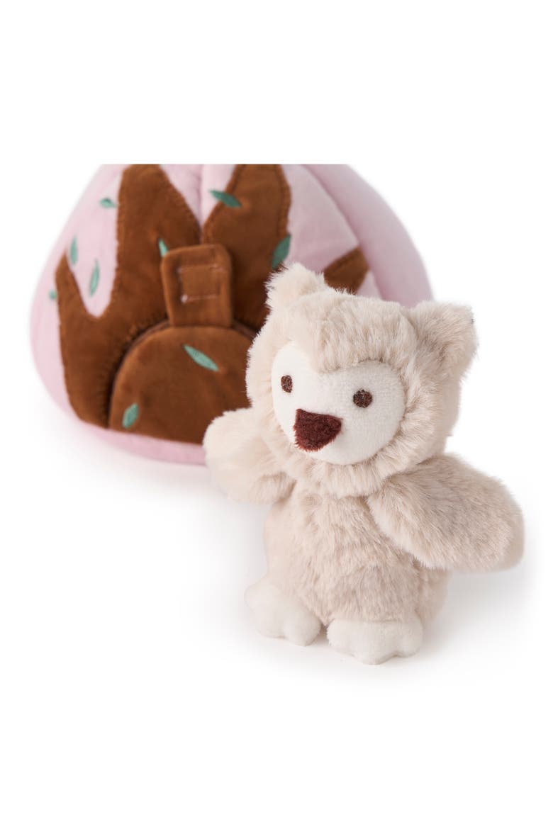 Forest Friends Set of 3 Plush Toys & Storage Bag, Alternate, color, MULTI