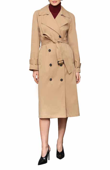 Avec Les Filles Oversize Lightweight Trench Coat