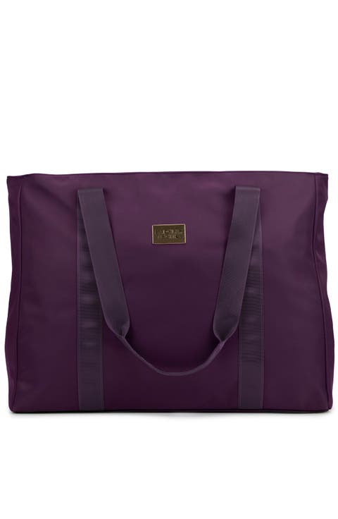 Uncomplicated Nylon Weekender Duffel Bag