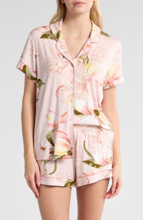 Nordstrom Moonlight Eco Short Pajamas In Pink