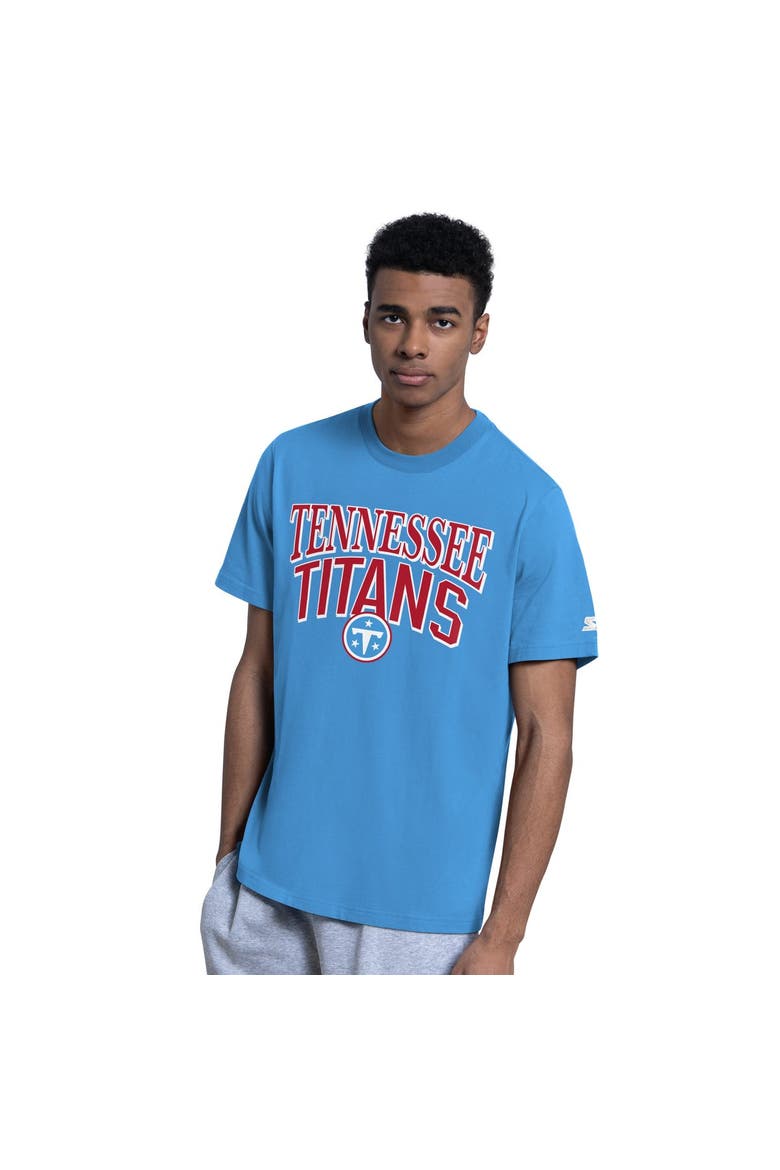 Men's Starter  Light Blue/Gray Tennessee Titans Two-Pack Logo T-Shirt Set, Alternate, color, Light Blue