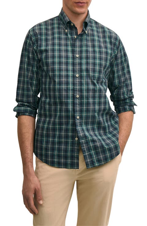 Tartan Cotton Poplin Shirt