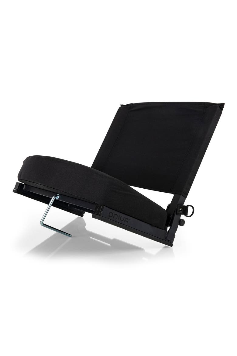 Gridiron Stadium Seat, Alternate, color, BLACK