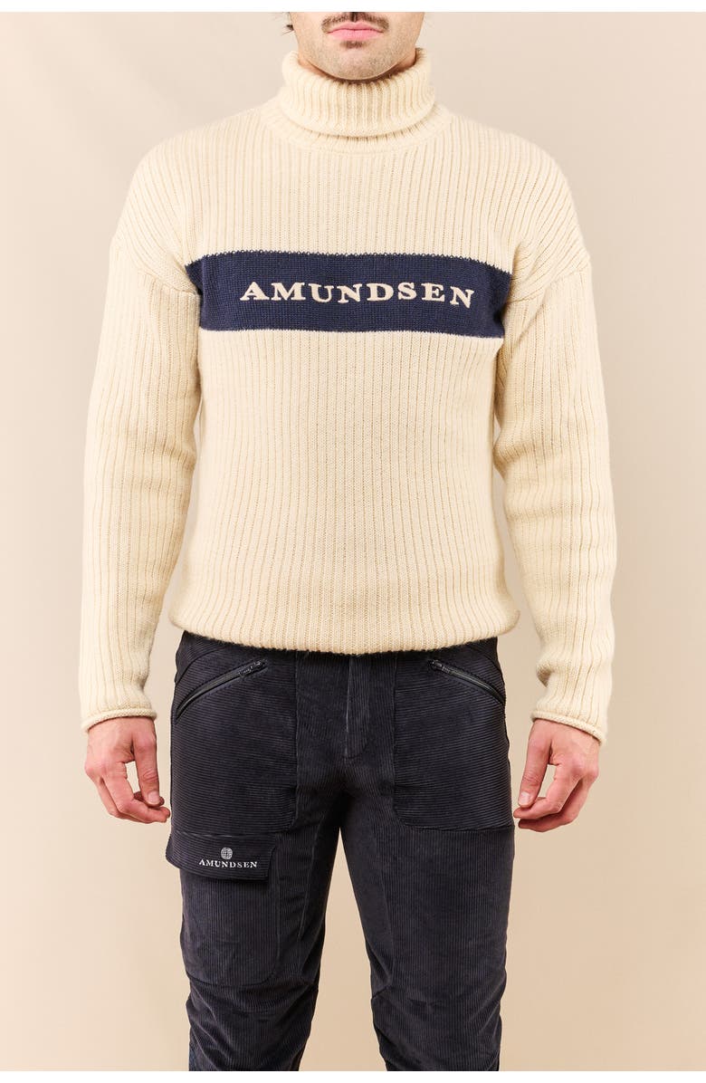 Amundsen Heroes Ski Turtleneck Mens, Alternate, color, Natural