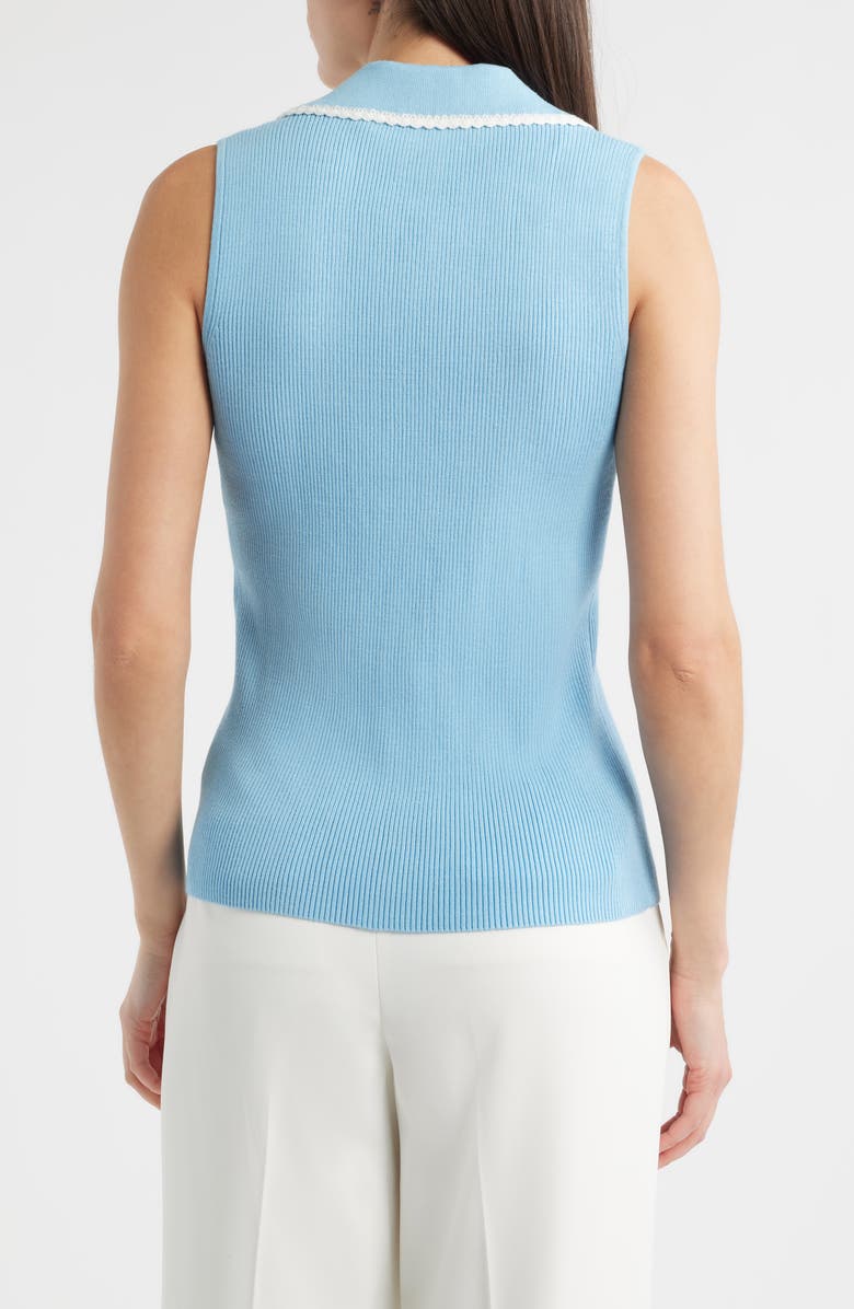Elie Tahari The Shiloh Rib Sweater Tank, Alternate, color, 
