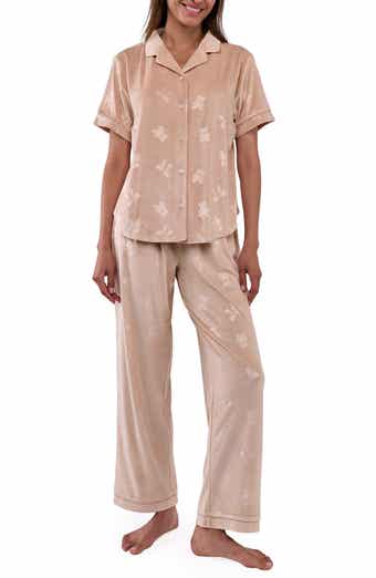 Addie Teddy Bear Embossed Pajamas