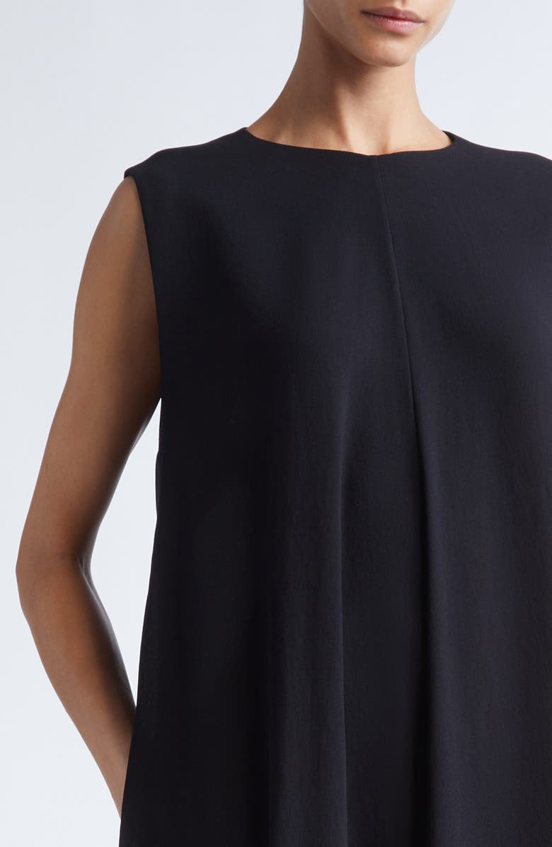 GIA STUDIOS Madeleine Sleeveless Chiffon Dress, Alternate, color, Black