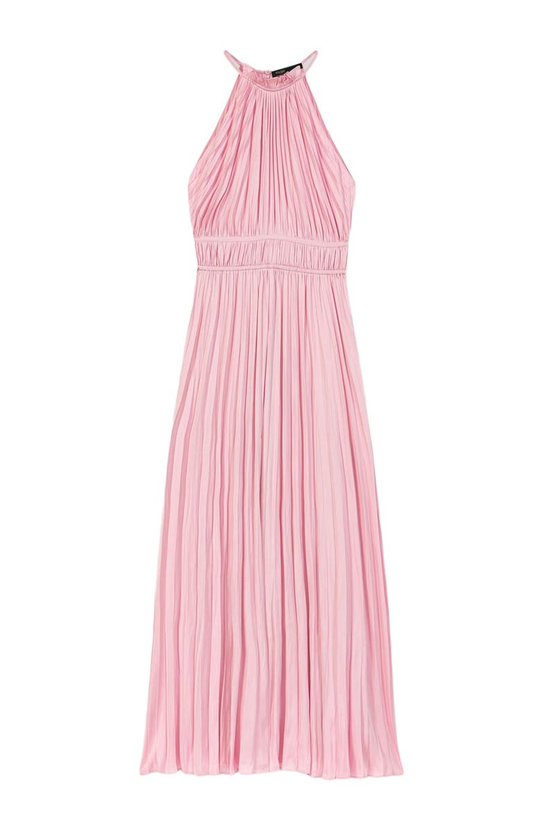 maje Pleated maxi dress, Alternate, color, Pink