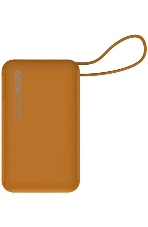 10,000 mAh Power Bank Flex with Integrated USB-C Cable 65W