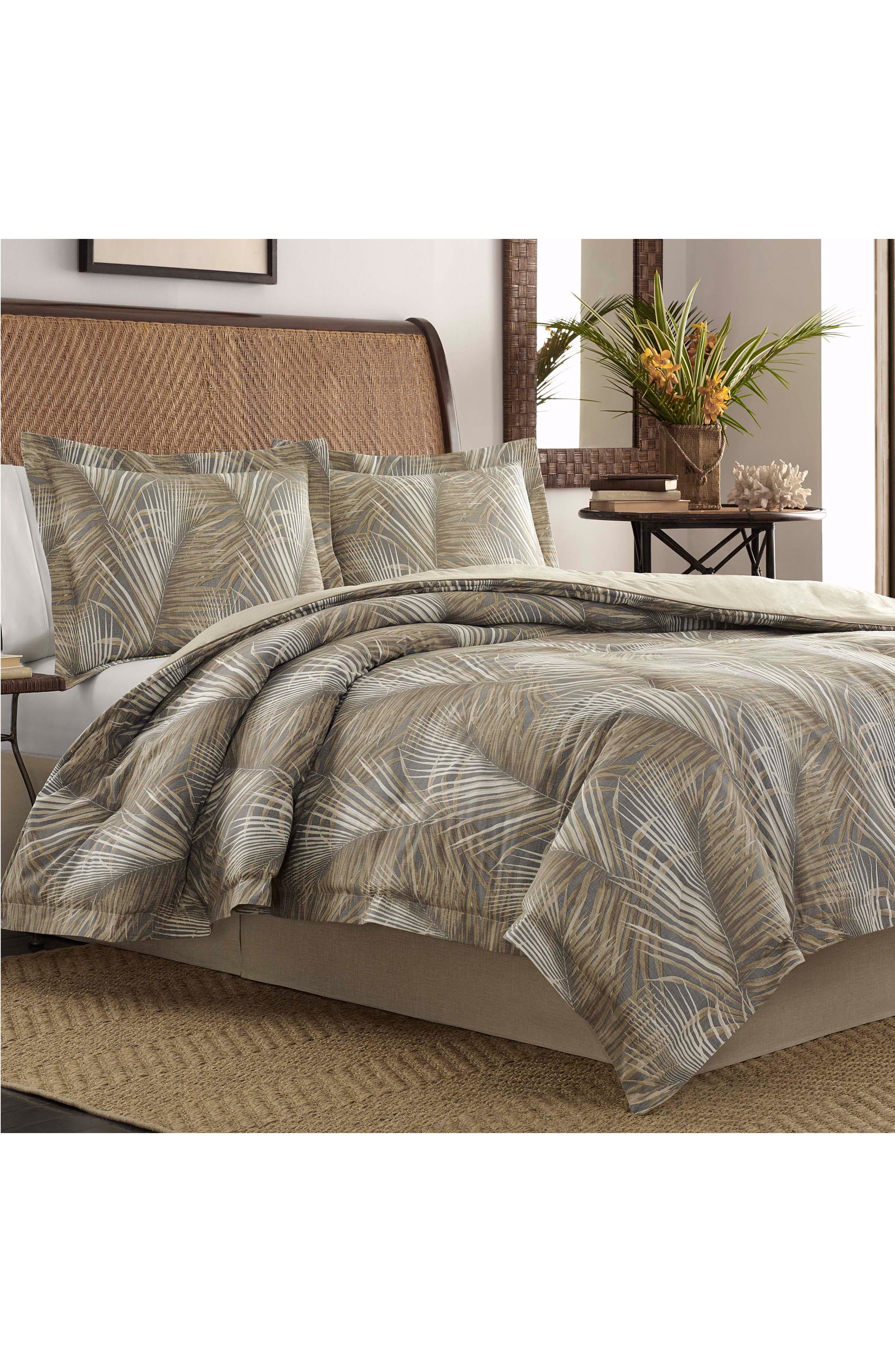 Tommy Bahama Raffia Palms Comforter & Sham Set