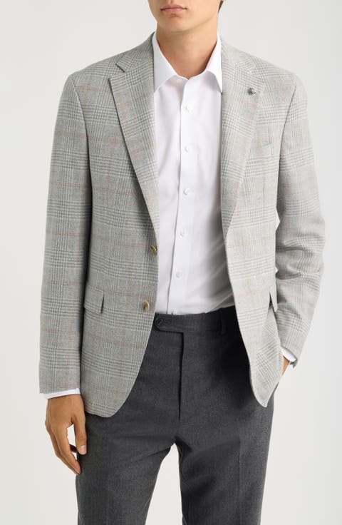 Midland Check Wool & Cashmere Sport Coat