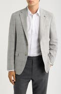 Jack Victor Midland Check Wool & Cashmere Sport Coat