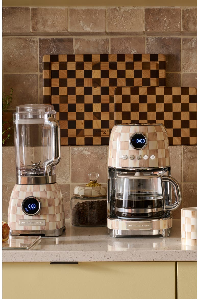 Sterling Check Drip Coffee Maker, Alternate, color, BROWN