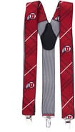 EAGLES WINGS Men's Red Utah Utes Suspenders