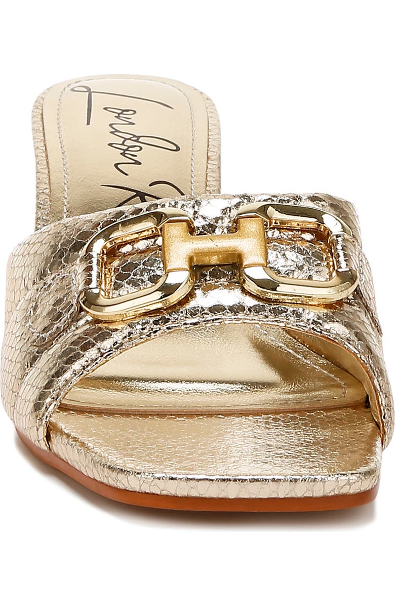 LONDON RAG Bellamy Mule Sandal, Alternate, color, Metallic Gold