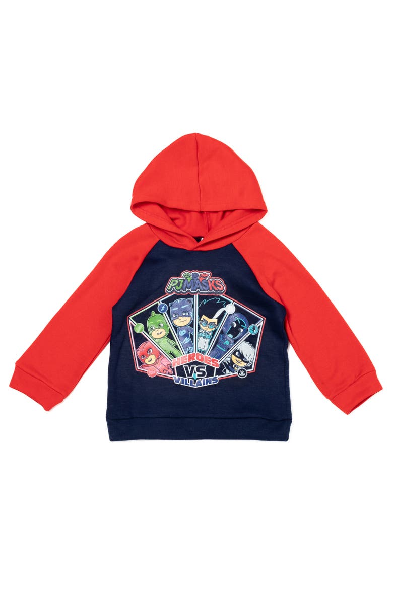 PJ MASKS Fleece Hoodie & Pants Set, Alternate, color, Blue