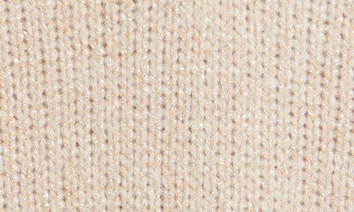 Nordstrom Sparkle V-neck Sweater In Neutral